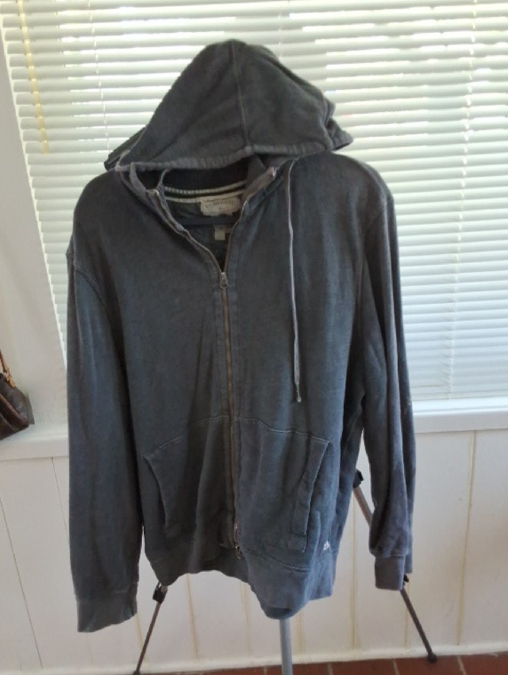 Converse Gray Zip-Up Hoodie